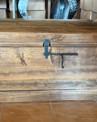 Cassapanca in Legno Massello