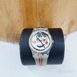 OROLOGIO SWATCH 2005 JELLY FUNK RED TIE