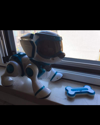 Teska robot cane interattivo