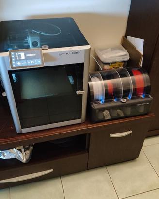 Bambu Lab X1 Carbon con AMS + ugello 0.2 completo