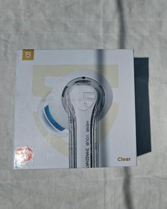 SoundPEATS Clear – Pari al nuovo, design traspar.