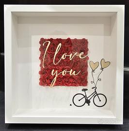 Quadro San Valentino (27x27x6cm)