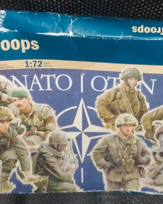 Set miniature Soldatini italeri Nato troops 1980s