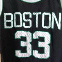 Canottiera sportiva con stampa Boston n,33