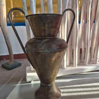 Grande vaso  VINTAGE in ottone stile antico