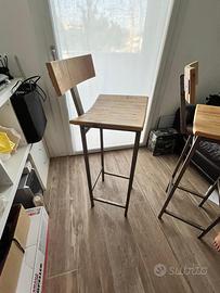 Coppia sgabelli curve redolab