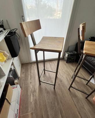 Coppia sgabelli curve redolab