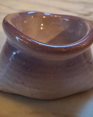 Mini contenitore Pinch Pot in ceramica artigianale