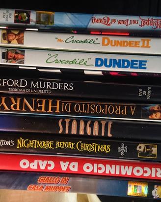 Dvd originali come nuovi titoli diversi