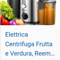 centrifuga elettrica per frutta e verdura 