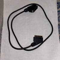 Cavo Nuovo Con 2 Connettori Scart UNIVERSALI FUNZI