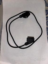 Cavo Nuovo Con 2 Connettori Scart UNIVERSALI FUNZI