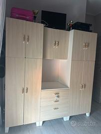 Armadio Småstad componibile montessoriano