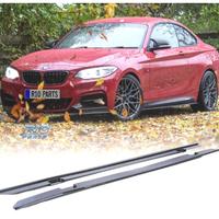 AGGIUNTE PEDANE BMW F22 F23 LOOK M PERFORMANCE NER