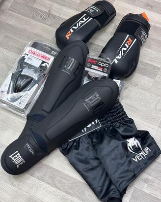 Attezzatura muay thai / boxe / kick boxing NUOVA