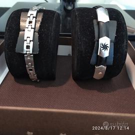 2 BRACCIALETTI UOMO mod. INCAS - mod. EGYPTS