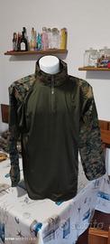 Combat shirt mimetica