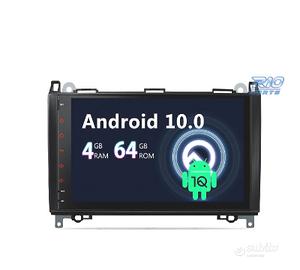RADIO GPS ANDROID 14 PER MERCEDES CLASSE A B VITO 
