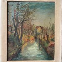 GIULIO MASSERONI (Bergamo, 1900-1980) Dipinto