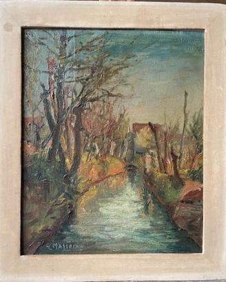 GIULIO MASSERONI (Bergamo, 1900-1980) Dipinto