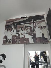poster gigantografia  anni 50 barber