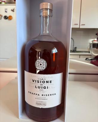 Grappa riserva “La Visione di Luigi” 
4,5 litri