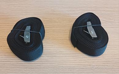 2 Cinghie Di Ancoraggio Lunghe 3 Metri