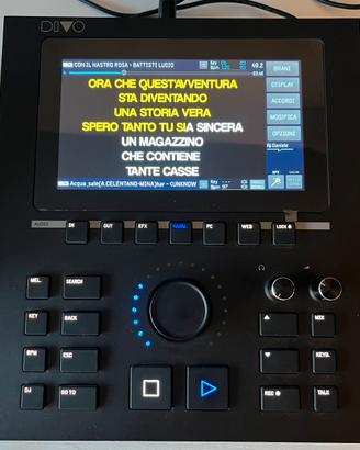 Divo M-live con 22.000 basi karaoke come nuovo