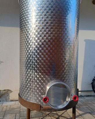 Botte 1000 litri inossidabile