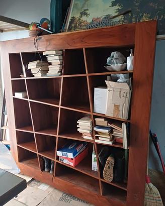 Libreria legno massello