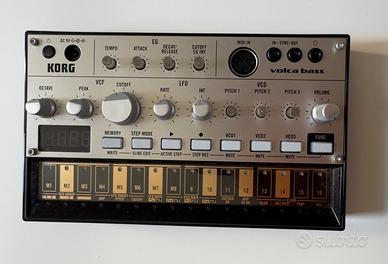 Sintetizzatore synth analogico Korg Volca Bass
