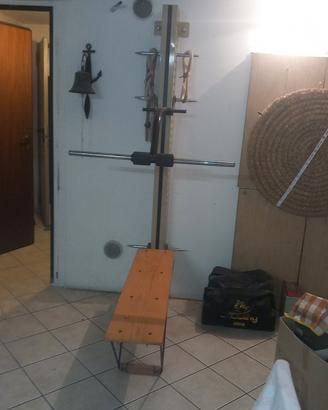 palestra da muro chiudibile