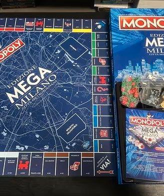 Monopoly Mega Milano gioco da tavolo