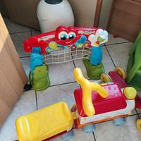 trenino cavalcabile per bambini