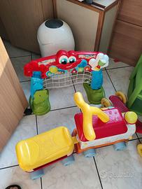 trenino cavalcabile per bambini