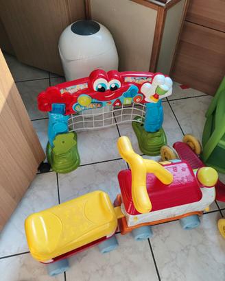 trenino cavalcabile per bambini