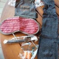 Kit Viaggio Etihad Airways Sleep Tight Nuovo