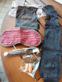 Kit Viaggio Etihad Airways Sleep Tight Nuovo