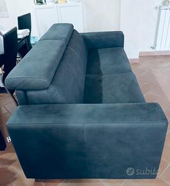 Divano letto in pelle Made in Italy