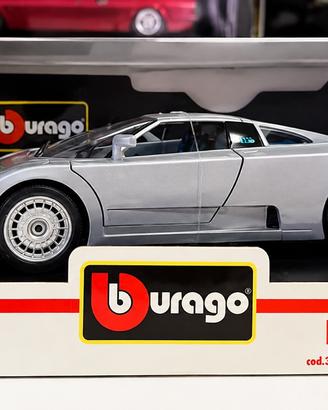 Bugatti EB110 Bburago 1:18 Made in Italy