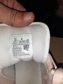 Nike Jordan  rosa e bianco n 36