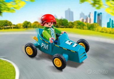 Playmobil 5382 personaggio bimbo su kart