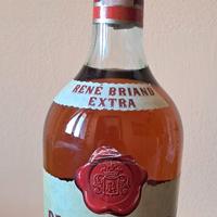 Vecchia bottiglia Brandy René Briand CC.750-Gr.40