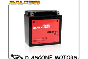 BATTERIA MTX14-BS MALOSSI GEL Beverly Burgman Fzr 