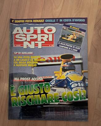 Autosprint 1989 Prost Boutsen Alfa 75 IMSA