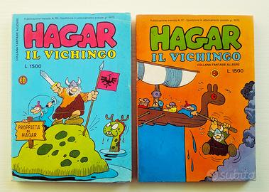Rara miniserie completa Bianconi Hagar il Vikingo 