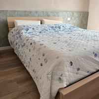 Letto contenitore matrimoniale Ikea Malm