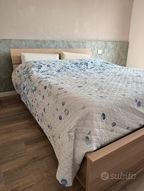 Letto contenitore matrimoniale Ikea Malm