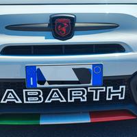 scritta abarth con ganci