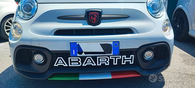 scritta abarth con ganci